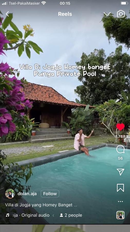 Villa Nextdoor Nature Yogyakarta Bantul Exterior foto